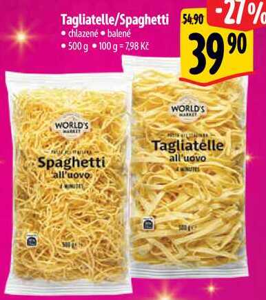 Tagliatelle/Spaghetti, 500 g