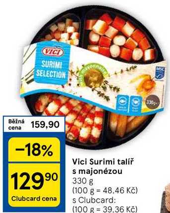 Vici Surimi talíř s majonézou, 330 g