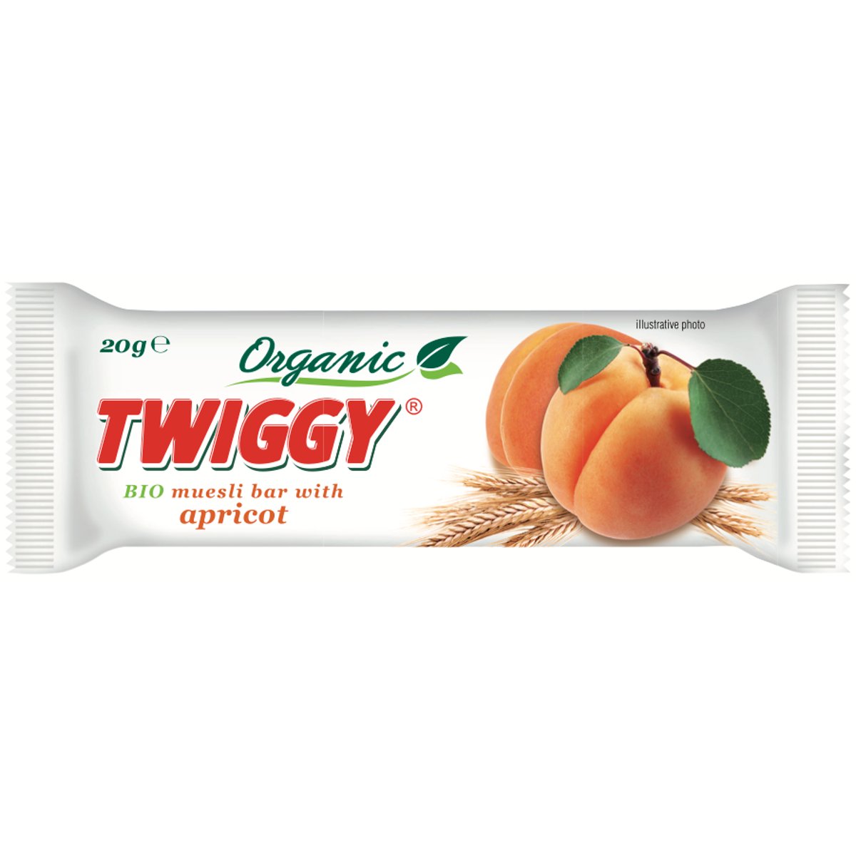 Twiggy BIO Müsli tyčinka s meruňkami