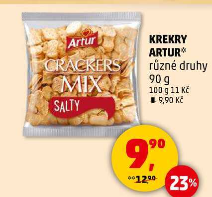 KREKRY ARTUR různé druhy, 90 g 