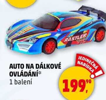 AUTO NA DÁLKOVÉ OVLÁDÁNÍ, 1 balení 