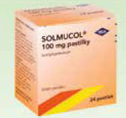 Solmucol® 100 mg 24 pastilek s pomerančovou příchutí