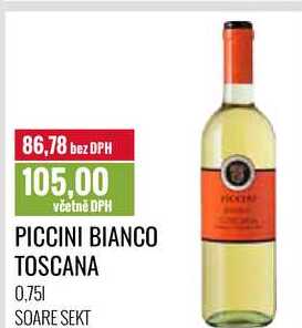 PICCINI BIANCO TOSCANA 0,75l