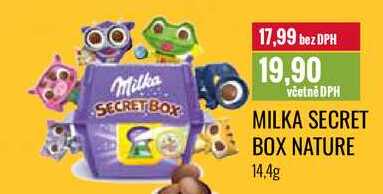 MILKA SECRET BOX NATURE 14,4g 