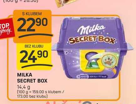 MILKA SECRET BOX 14,4 g