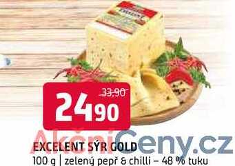 Excelent sýr Gold 100g, vybrané druhy