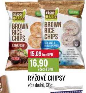 RÝŽOVÉ CHIPSY 60g 