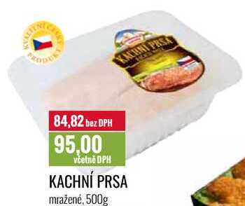 KACHNÍ PRSA mražené, 500g 