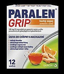 PARALEN® GRIP horký nápoj pomeranč a zázvor 12 sáčků