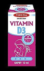 TEREZIA Vitamin D3 BABY 400 IU kapky 10 ml