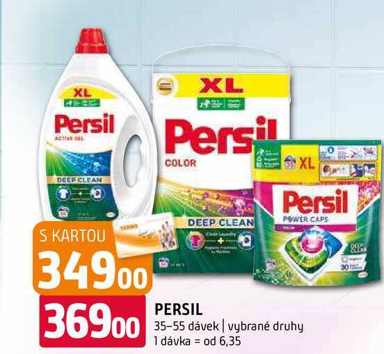 PERSIL 35-55 dávek vybrané druhy 