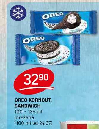 OREO KORNOUT, SANDWICH 100 - 135 ml mražené