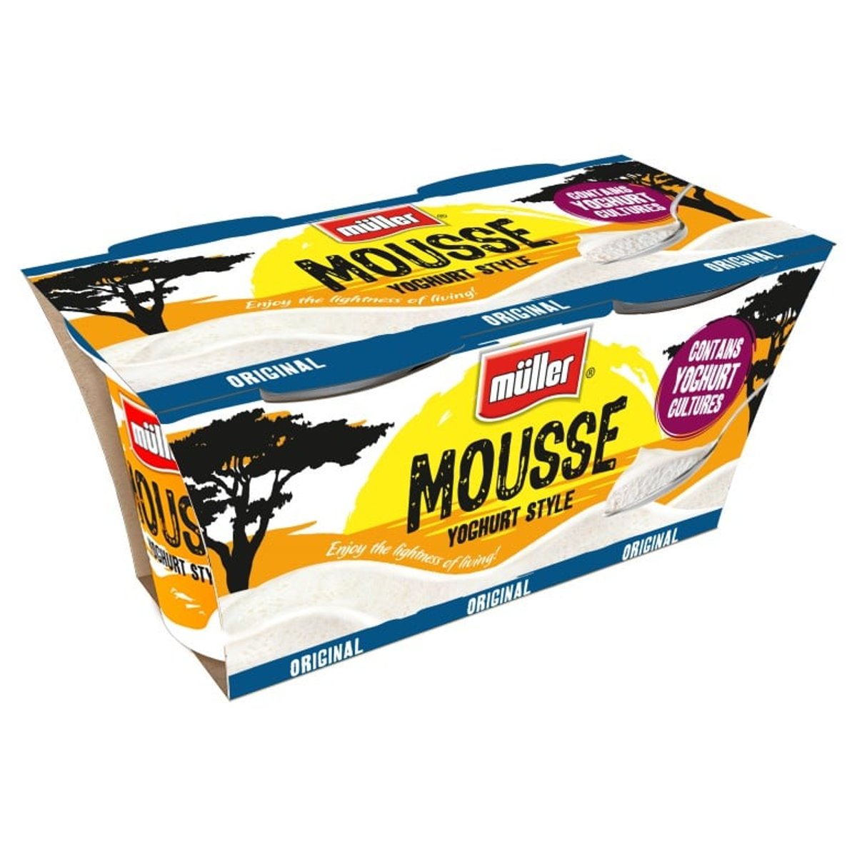 Müller Mousse original (2×95 g)