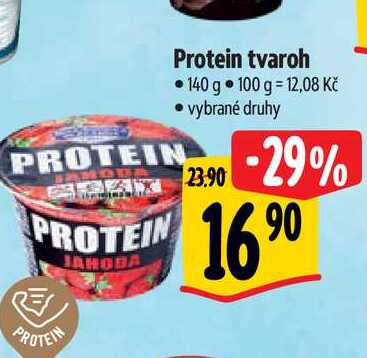 Protein tvaroh 140 g  