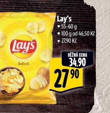   Lay's 55-60 g  