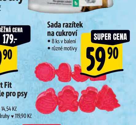   Sada razítek na cukroví • 8 ks 