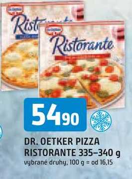 DR. OETKER PIZZA RISTORANTE 335-340 g