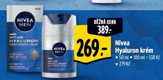 Nivea Hyaluron krém, 50 ml