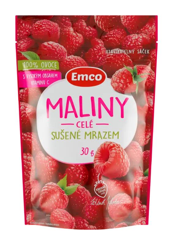 Emco Maliny sušené mrazem celé, 30 g