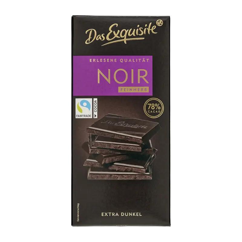 Das Exquisite Extra hořká čokoláda Noir s 78 % kakaa, 100 g