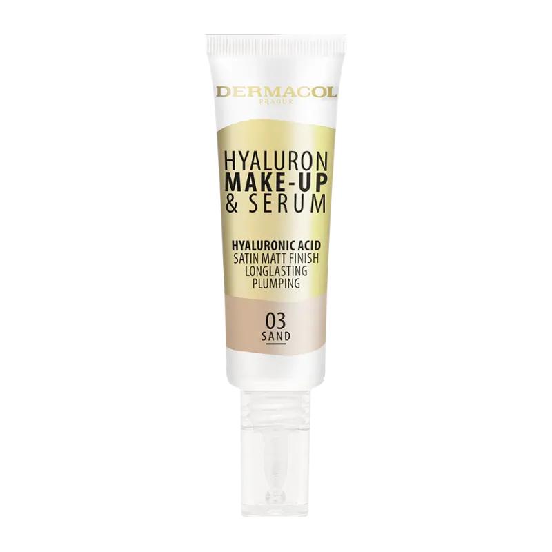 Dermacol Make-up a sérum Hyaluron 03 Sand, 1 ks