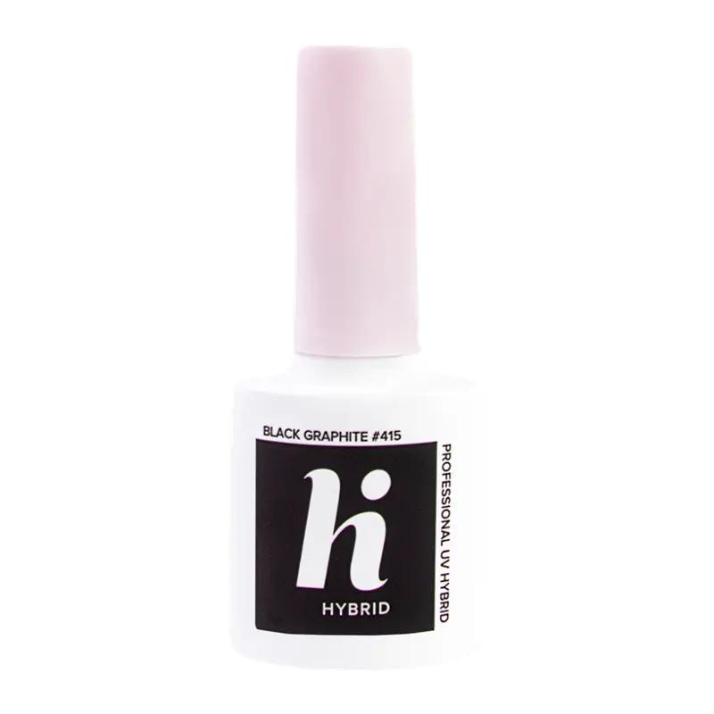 Hi Hybrid UV Gel lak na nehty 415 Black graphite, 1 ks