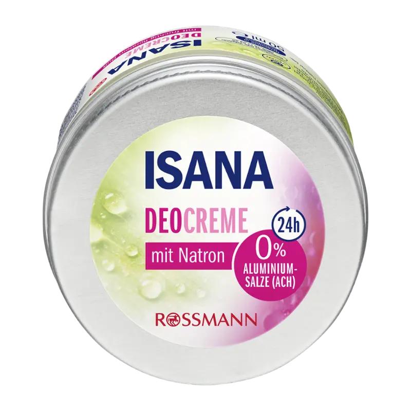 ISANA Deodorant krém pro ženy s jedlou sodou, 50 ml