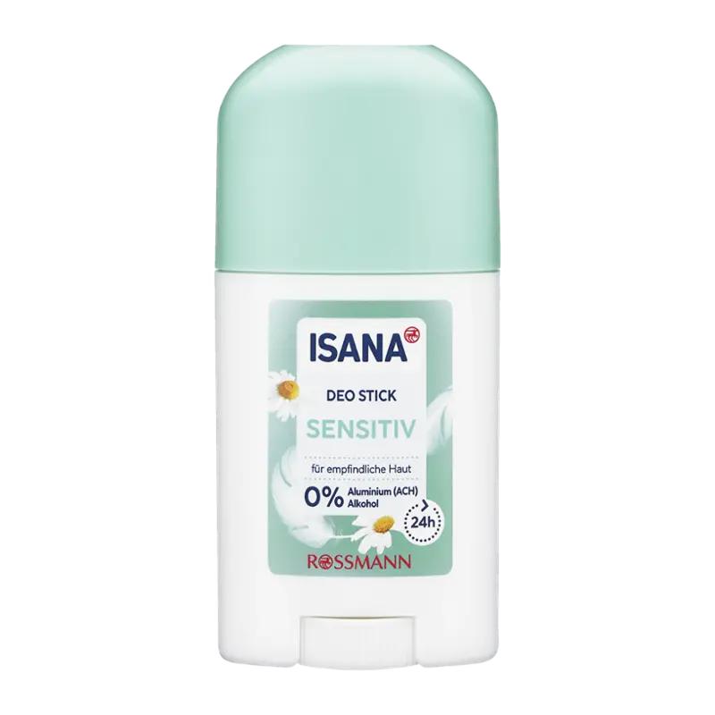 ISANA Deodorant tuhý pro ženy Sensitive, 50 ml