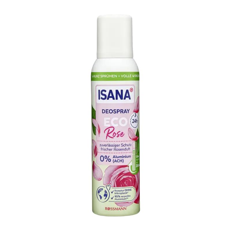 ISANA Deodorant sprej pro ženy ECO Rose, 125 ml