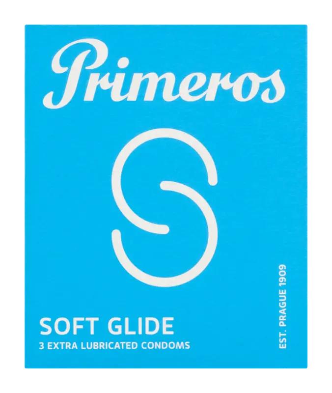 Primeros Soft Glide kondomy se zvýšenou dávkou lubrikace