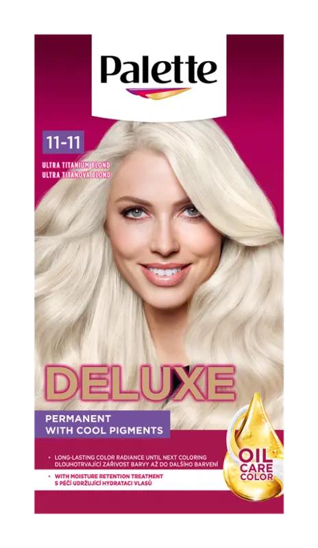 Palette Barva na vlasy Deluxe 11-11 ultra titanová blond, 1 ks