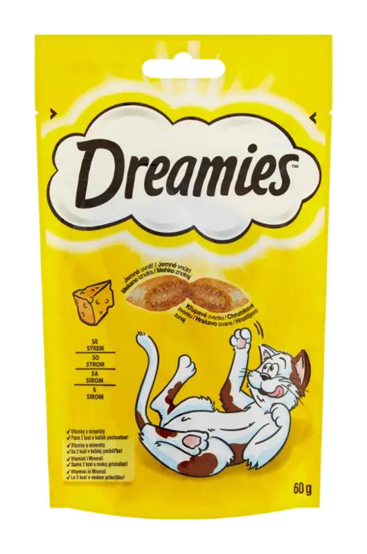 Dreamies Pochoutky pro kočky se sýrem, 60 g