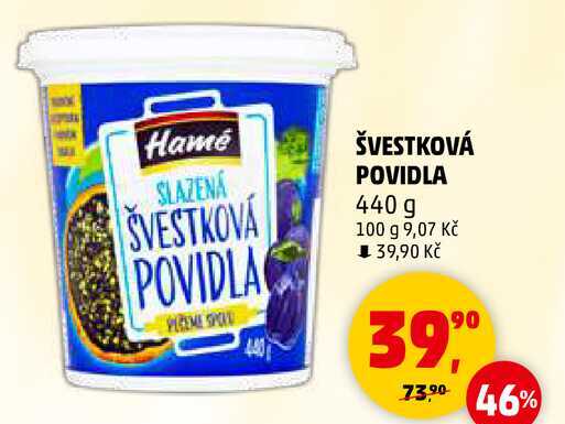ŠVESTKOVA POVIDLA, 440 g