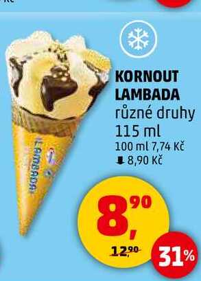 KORNOUT LAMBADA různé druhy, 115 ml 