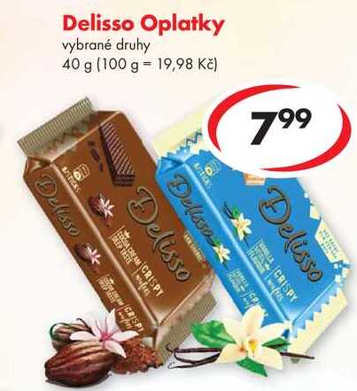 Delisso Oplatky, 40 g