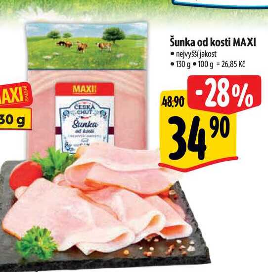  Šunka od kosti MAXI 130 g  