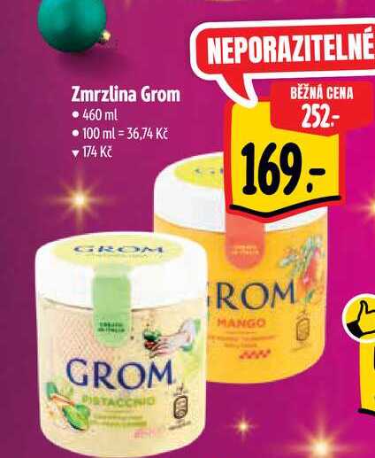 Zmrzlina Grom • 460 ml 