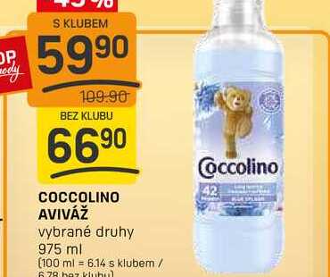 COCCOLINO AVIVÁŽ vybrané druhy 975 ml 