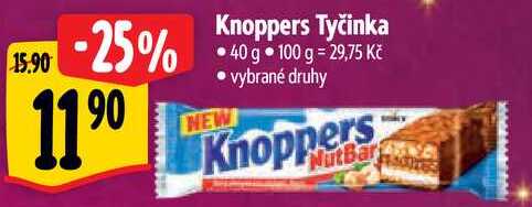 Knoppers Tyčinka, 40 g