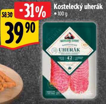 Kostelecký uherák, 100 g 