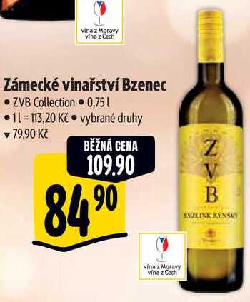 Zámecké vinařství Bzenec ZVB Collection, 0,75 l