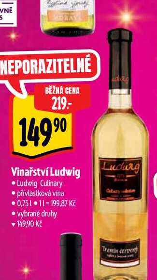  Vinařství Ludwig 0,75 l