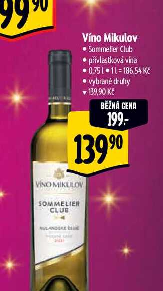 Víno Mikulov 0,75 l