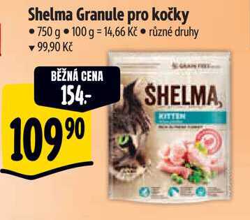 Shelma Granule pro kočky, 750 g  