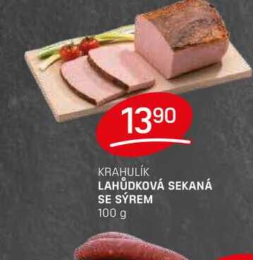 LAHŮDKOVÁ SEKANÁ SE SÝREM 100 g 