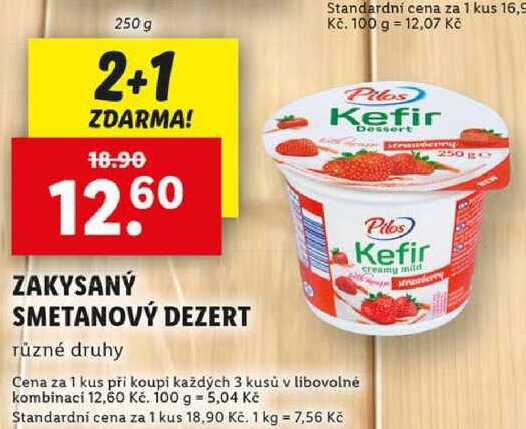 ZAKYSANÝ SMETANOVÝ DEZERT, 250 g