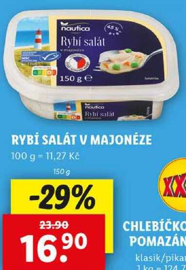 RYBÍ SALÁT V MAJONÉZE, 150 g