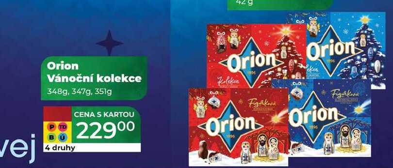 Orion Vánoční kolekce 348g