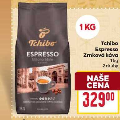 Tchibo Espresso ESPRESSO Zrnková káva 1kg