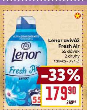 Lenor aviváž Fresh Air 55 dávek 